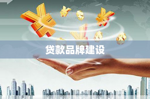 汪清贷款品牌建设