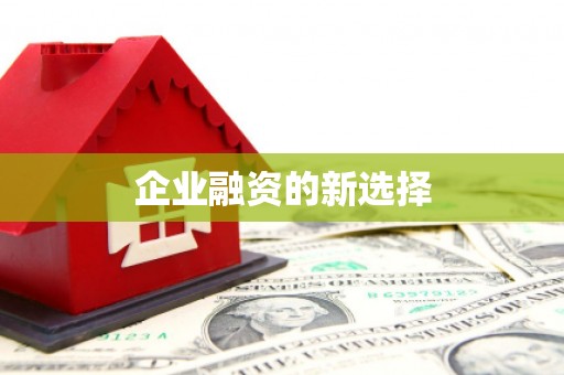 汪清企业融资的新选择