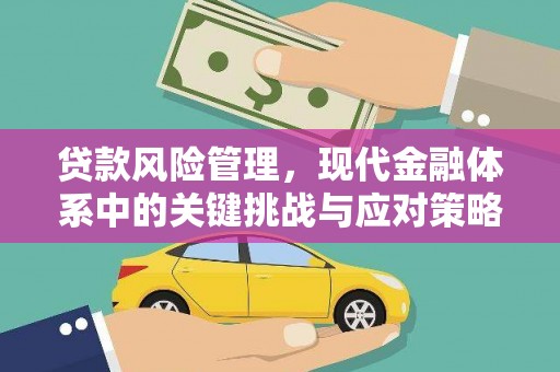 汪清贷款风险管理，现代金融体系中的关键挑战与应对策略