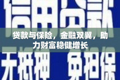 汪清贷款与保险，金融双翼，助力财富稳健增长