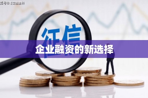 汪清企业融资的新选择