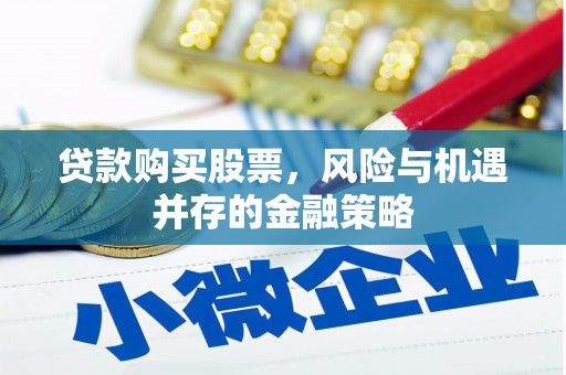 汪清贷款购买股票，风险与机遇并存的金融策略