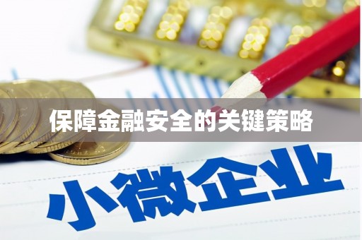 汪清保障金融安全的关键策略