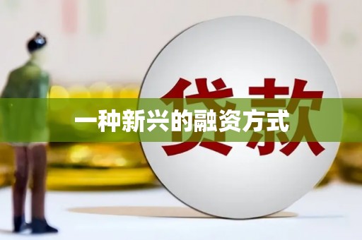 汪清一种新兴的融资方式