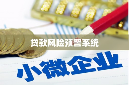 汪清贷款风险预警系统